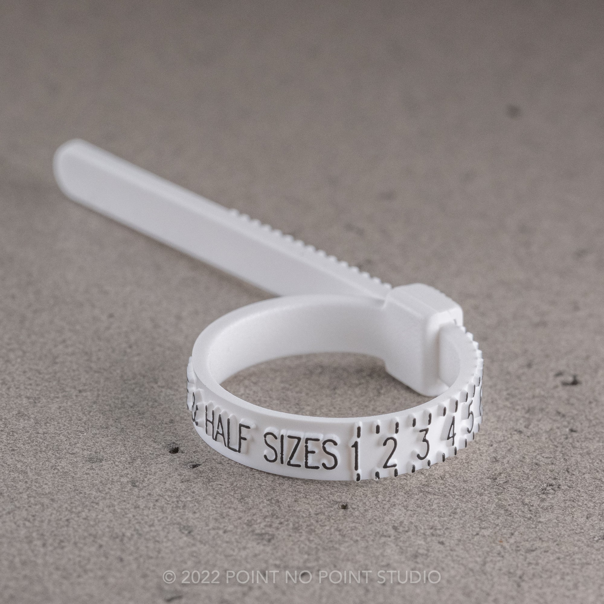 Plastic Ring Sizer – Point No Point Studio